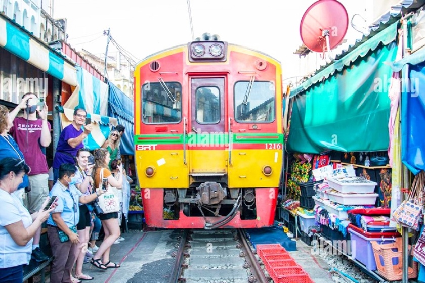 Train in Thailand
